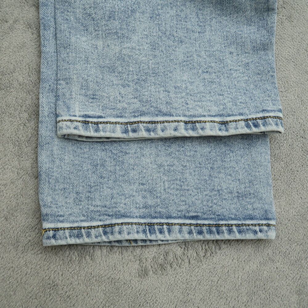 LC Lauren Conrad Jeans Women's Size 10 Blue Super High-Rise Straight 29" Inseam - Picture 14 of 16